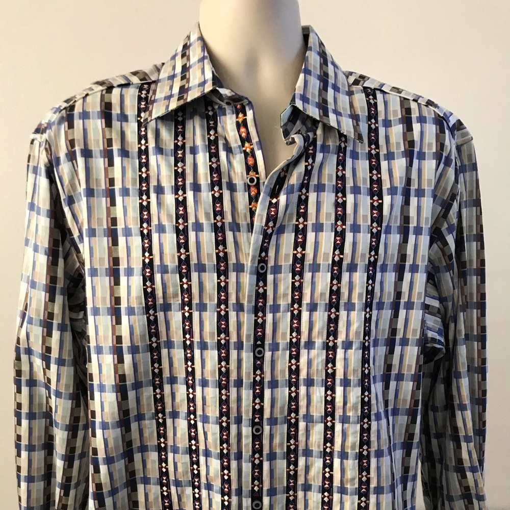 Robert Graham Gently Worn Long Sleeve Shir…